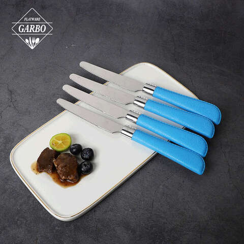 Nuevo diseño de cuchillo de cena para servicio de alimentos GARBO con mango de ABS para cortar