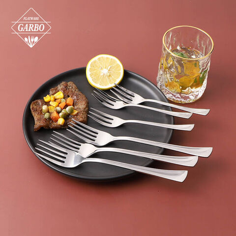 customized stainless steel  201 flatware wholesale dinner fork sliver cutlery sets