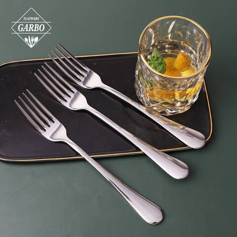 china hot selling classic designs dinner slive flatware garpu untuk kegunaan harian di rumah