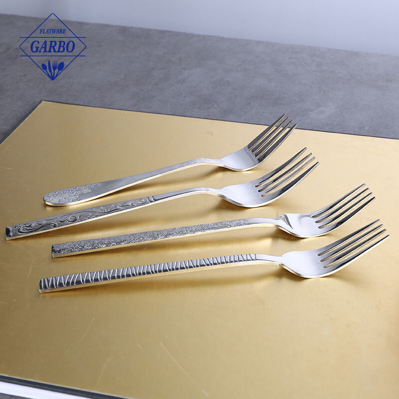 Pinakamahusay na Silver Tea Fork Wholesale na Binibigay ng Hotel sa Europa