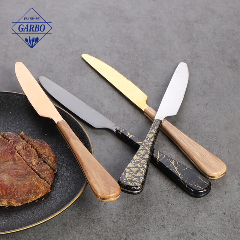 410ss dinner knife sliver cutlery with high quality 