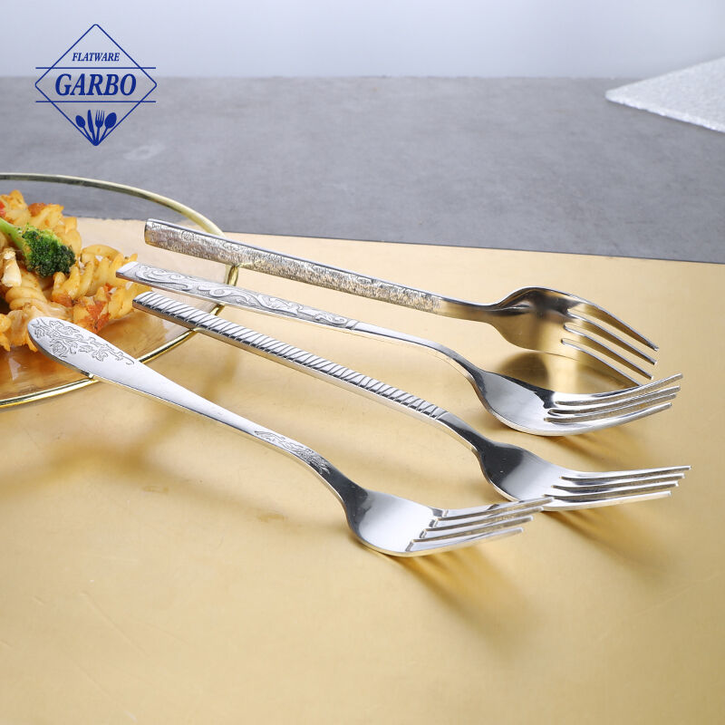 Versatile and Elegant Dining Silver Stainless Steel Fork 