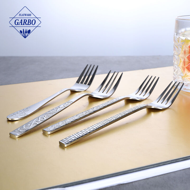 Factory Direct Silverware High Quality Mirror Stainless Steel Dinner Fork