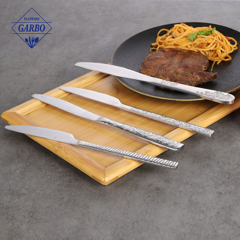 Bulk Price High Quality Sharp Stainless Steel Dinner Steak Knife