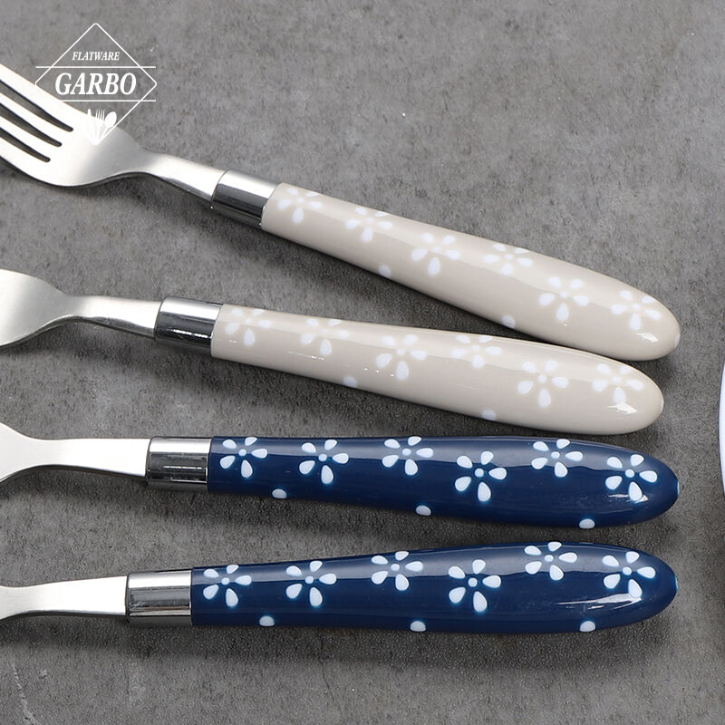 Top Selling Flower Printing Dinner Knife