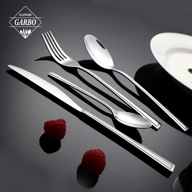 New Stainless Steel Cutlery with Square Handle