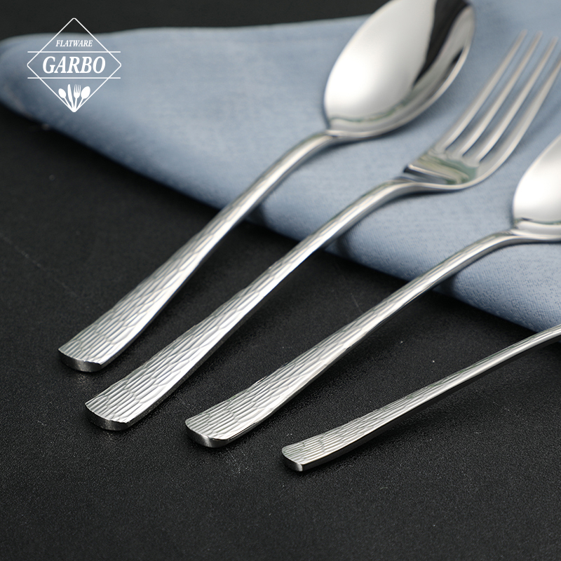 High-quality 18/10 stainless steel spoons and tableware with mirror polishing