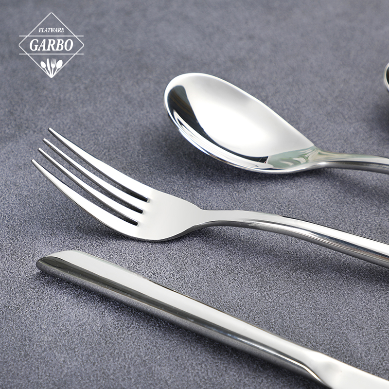 Minimalist Designed Premium 304 Stainless Steel Cutlery with Beveled Handle