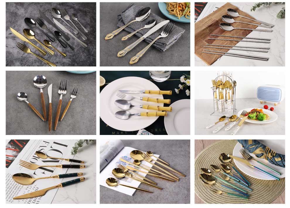 Silver Flatware Set test 04