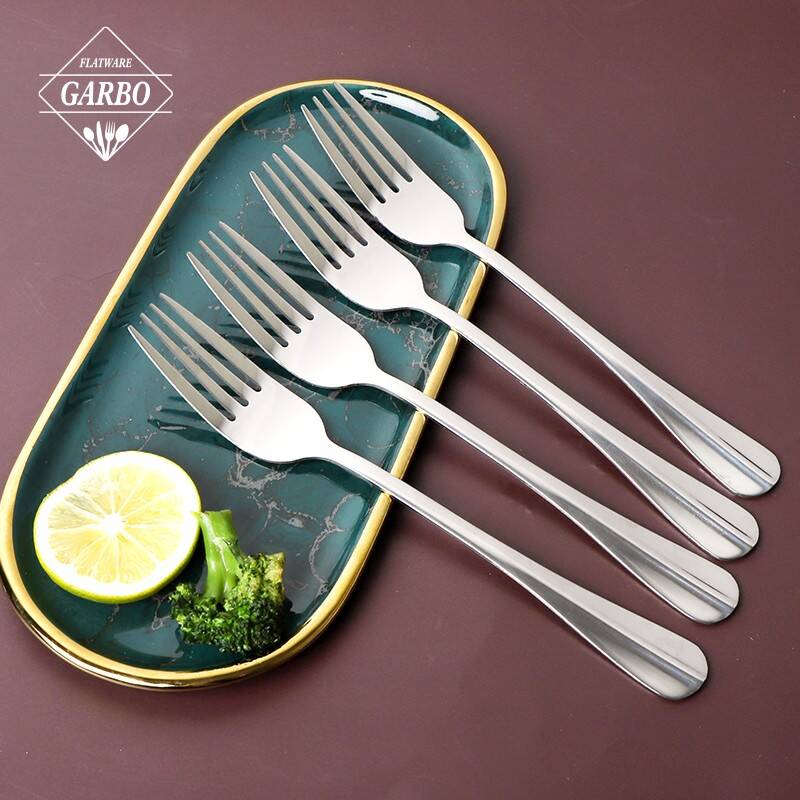 Best Sale Silver Mirro Polished Stainless-Steel Fork para sa Wholesale