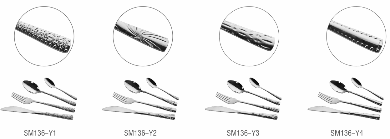 Garbo New Mold Stainless Steel Cutlery Set with Small MOQ