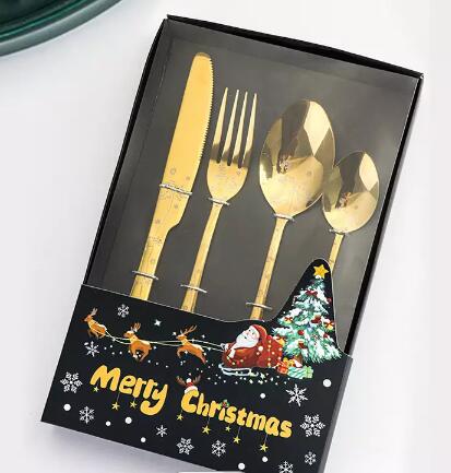 Best selling stainless steel flatware for Christmas