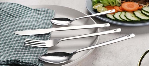 Sliver dinner spoon with embossed handle amazon hot sale