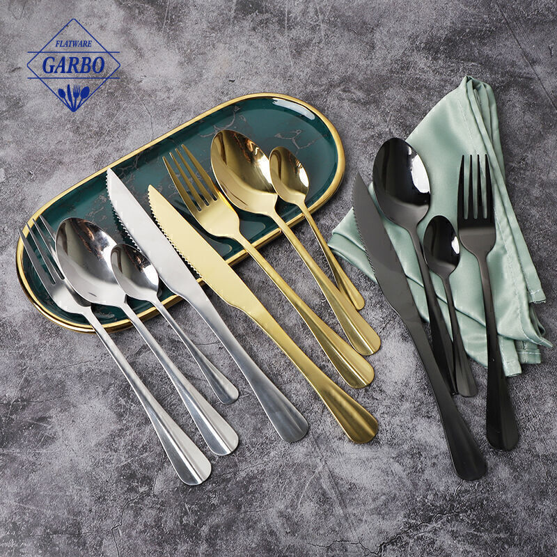 The cutlery set with the most inquiries from South American customers at the 133rd Canton Fair