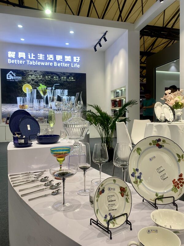 Garbo Cutlery at 11/12th the Shanghai International Luxury Living and Interior Furnishing Exhibition