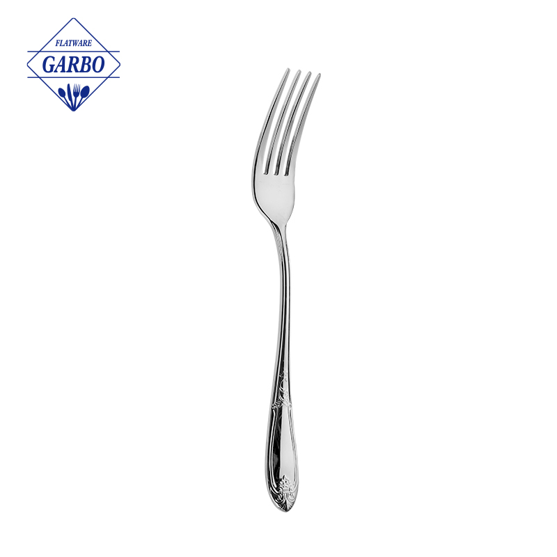 Factory wholesale price silver dinner fork for hotel usage