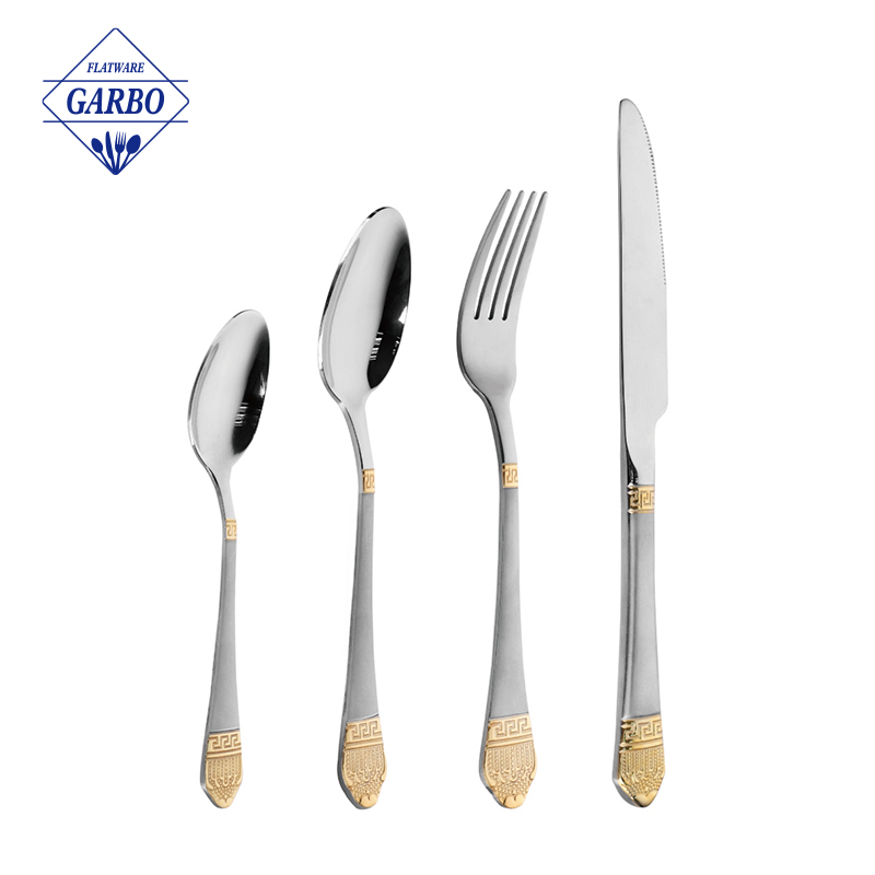 410SS Cheap Cutlery Set Hot Selling in the Russian Market