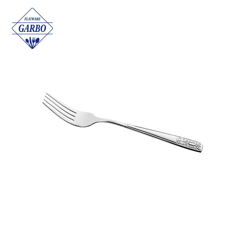 mataas na kalidad na dessert fork 410SS china factory