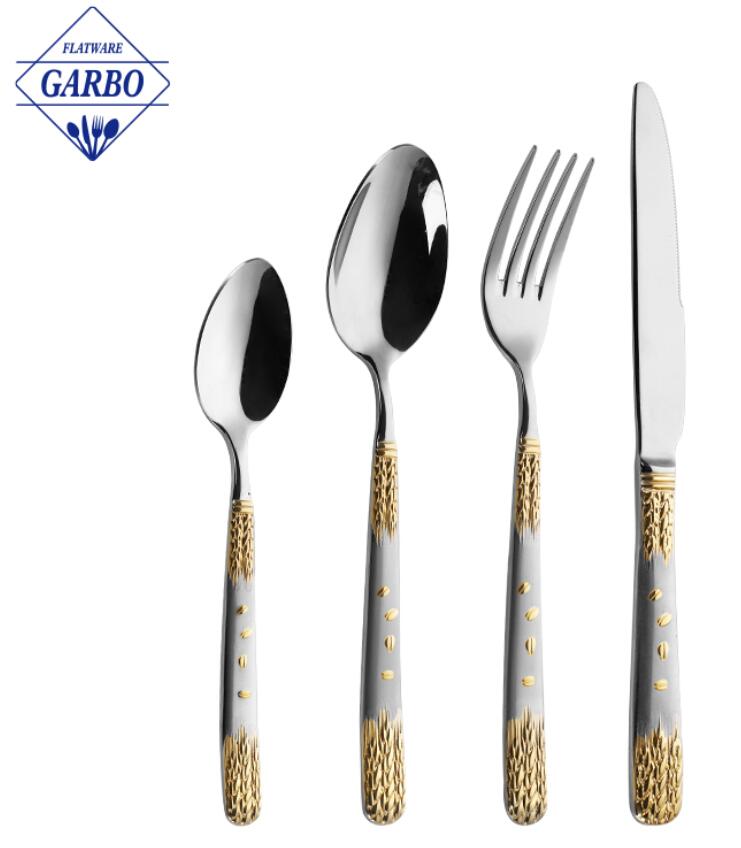 Ano ang Water Gilding / Gold Plating Process ng Stainless Steel Cutlery?cid=3