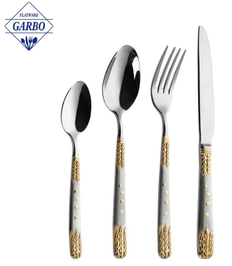 What is the Water Gilding / Gold Plating Process of Stainless Steel Cutlery?cid=3