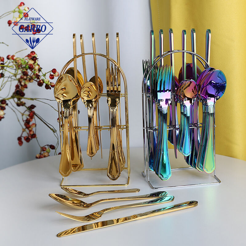 Popular colors for cutlery set in 2024