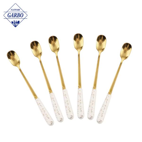 High-Quality Ceramic Handle Stainless Steel Tableware for Wholesalers and Distributors