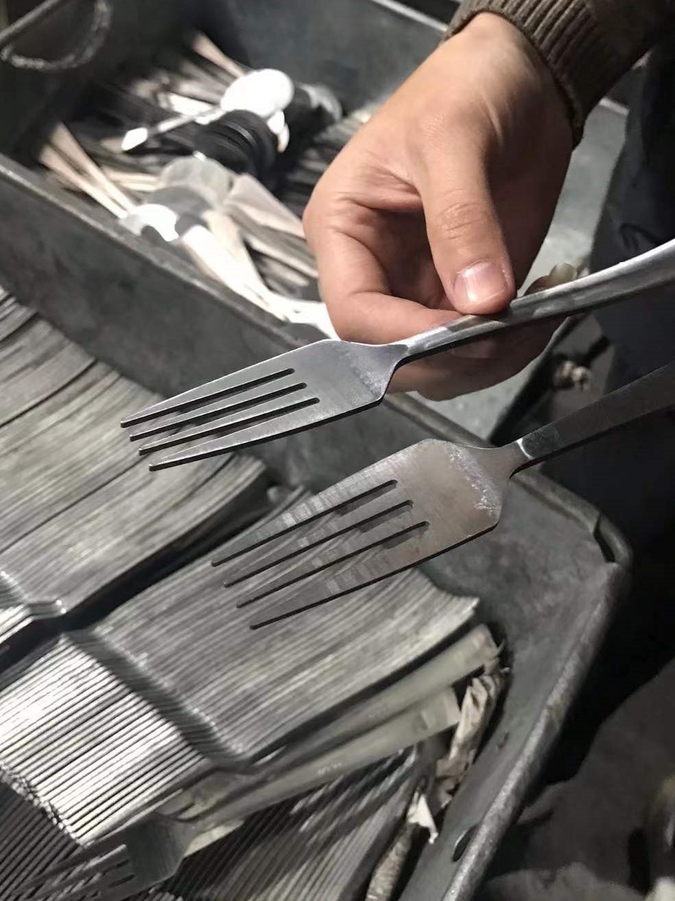 How are Garbo's stainless steel cutlery created? How are Garbo's stainless steel cutlery created?