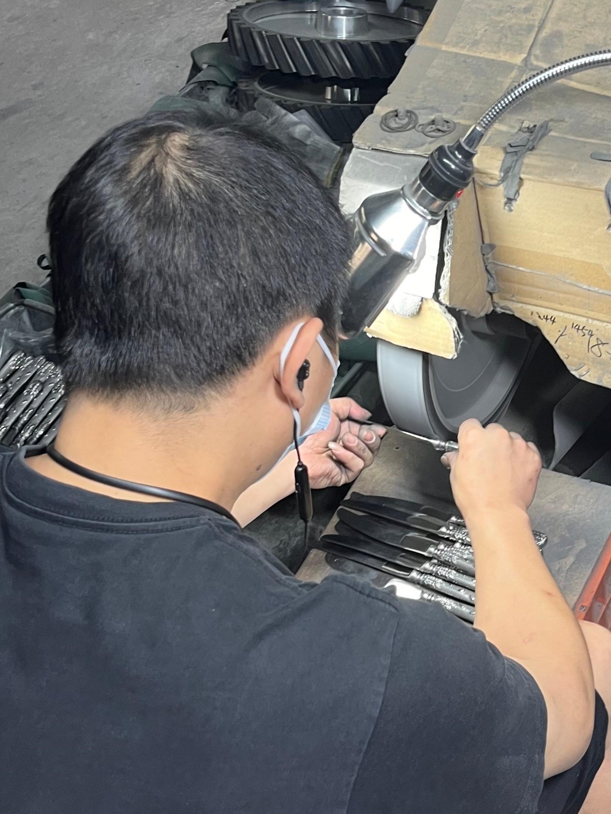 How are Garbo's stainless steel cutlery created?