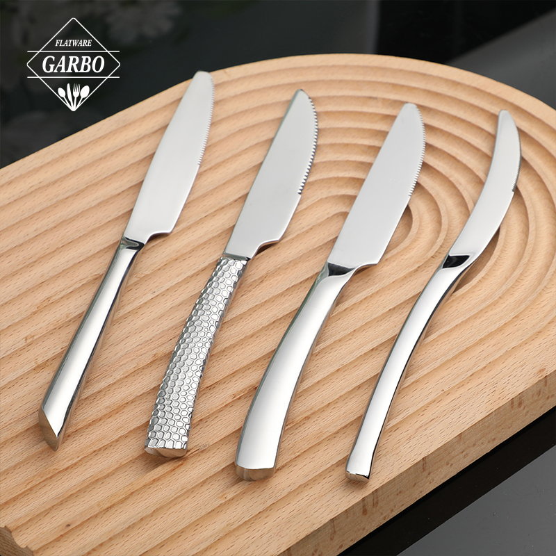 420 stainless steel silver take dinner knife with sharp knife blade 420 stainless steel silver take dinner knife with sharp knife blade