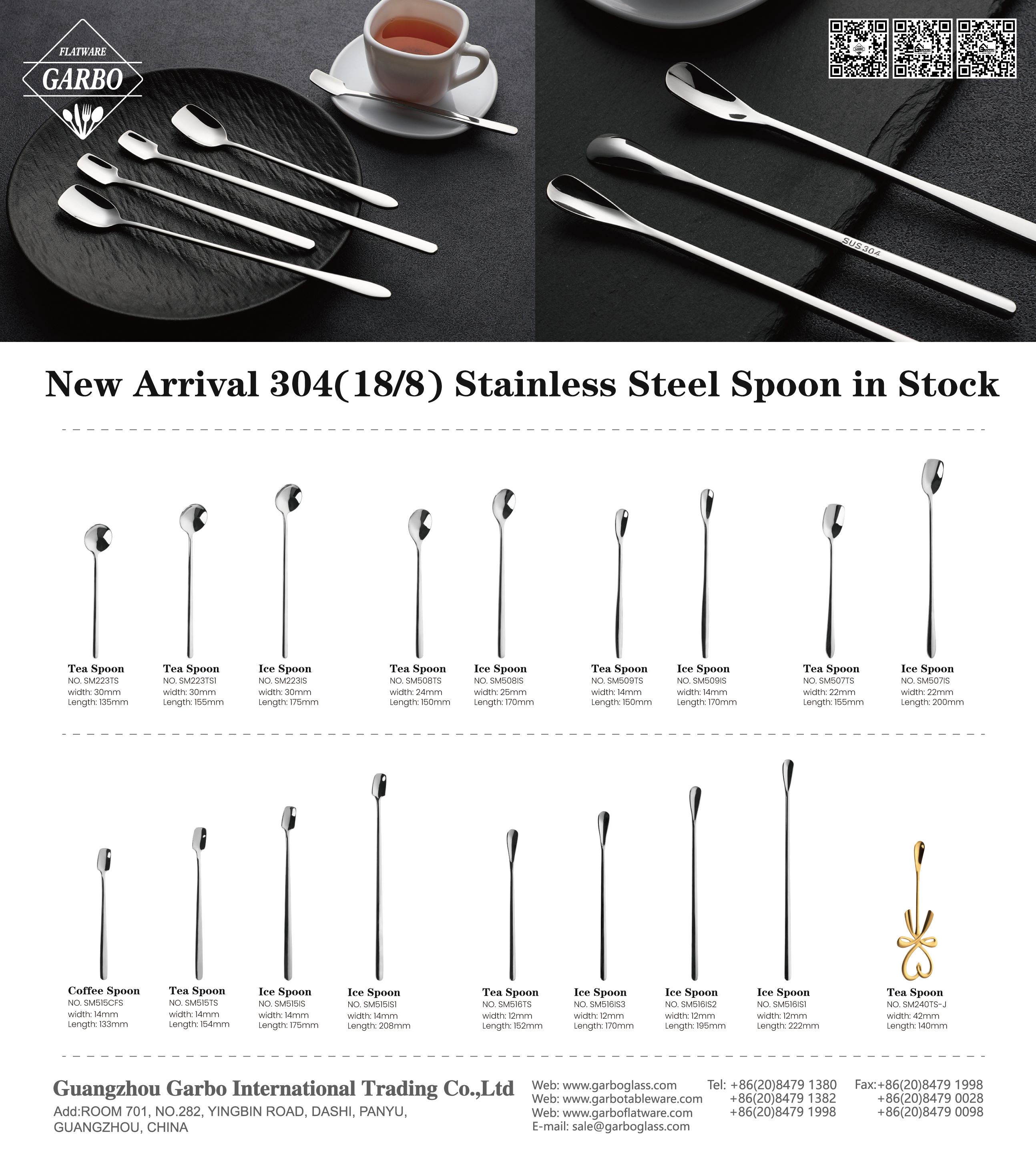 New Arrival 304 Stainless Steel Spoon in Stock.jpg
