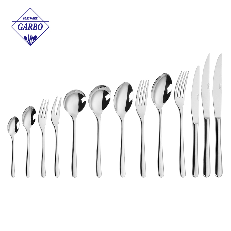 Amazon Hot Selling Simple Design Complete Stainless Steel Cutlery Amazon Hot Selling Simple Design Complete Stainless Steel Cutlery