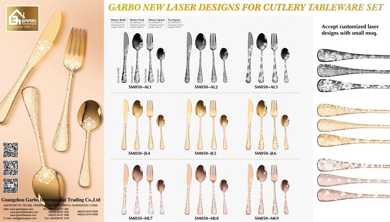 Garbo Stainless Steel Cutlry with Laser Designs.jpg