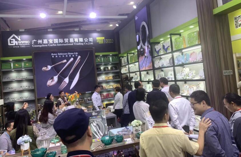 Vice Mayor of Guangzhou Visits Garbo Flatware at 134th Canton Fair Vice Mayor of Guangzhou Visits Garbo Flatware at 134th Canton Fair