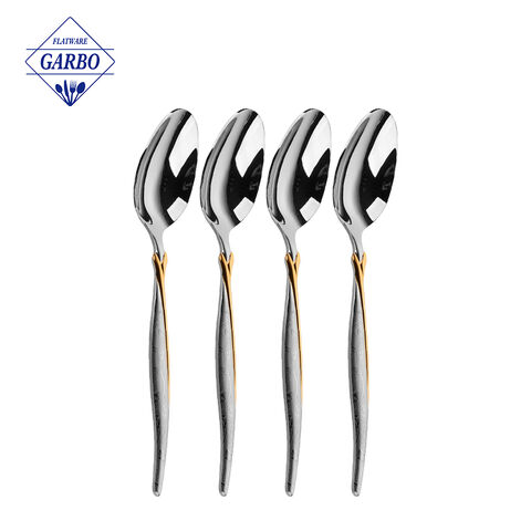 China factory top selling kitchen flatware silver spoons
