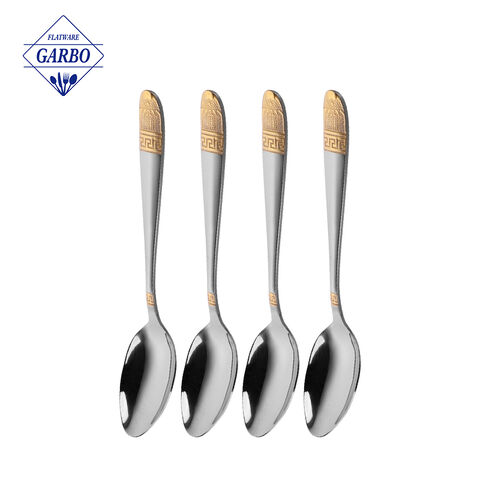 China factory top selling kitchen flatware silver spoons