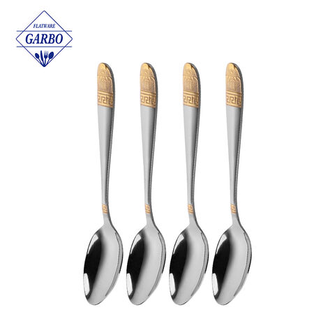 Highend Kitchenware color stainless steel spoon 