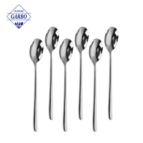 Luxury tableware stainless steel gloden spoons