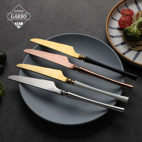 Hot selling creative stainless steel flatware cutlery dinner knife