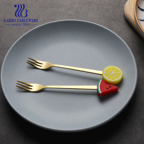 Customized Hot Selling Fruit Tea Fork Flatware  For Kids