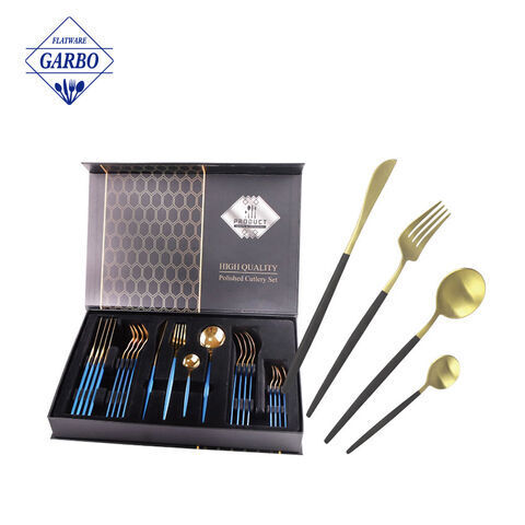 GARBO customized cupitol classic matte stainless steel cutlery set