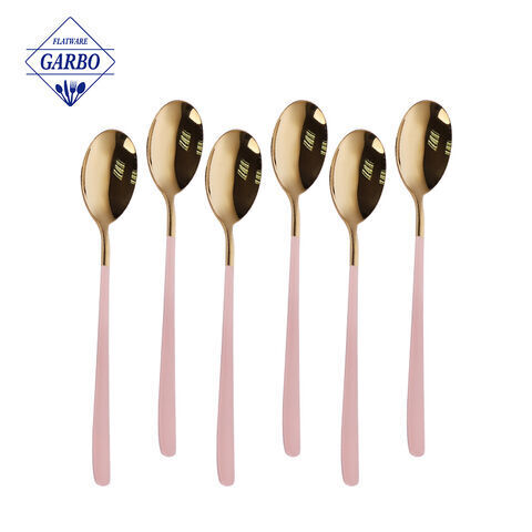 304 eletroplate tableware stainless steel spoons