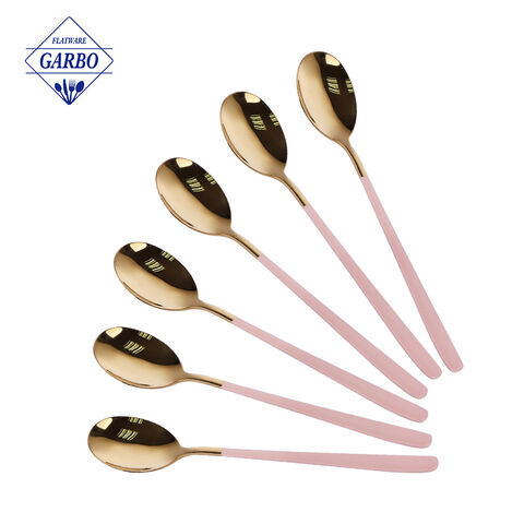 304 eletroplate tableware stainless steel spoons