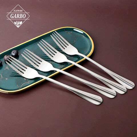 Sliver Materials SS 410 Dinner Fork Flatware Set Para sa Kusina