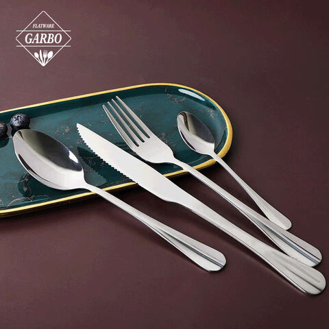 Sliver Materials SS 410 Dinner Fork Flatware Set For Kitchen