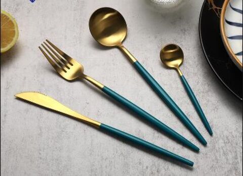 Why do stainless steel cutlery turn blue in the dishwasher