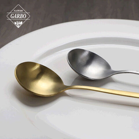 Portugal style stainless steel dinner spoon popular used in restaurant