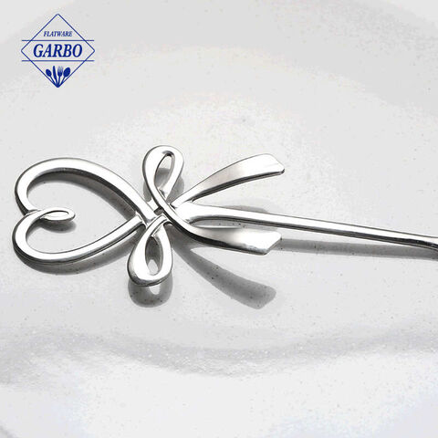 high quality stainless steel dessert fork with design handle