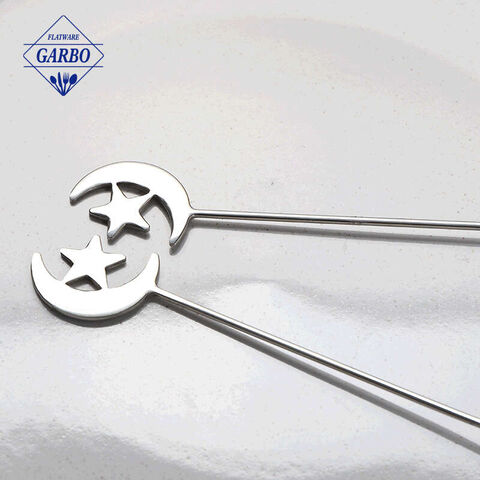 high quality stainless steel dessert fork with design handle