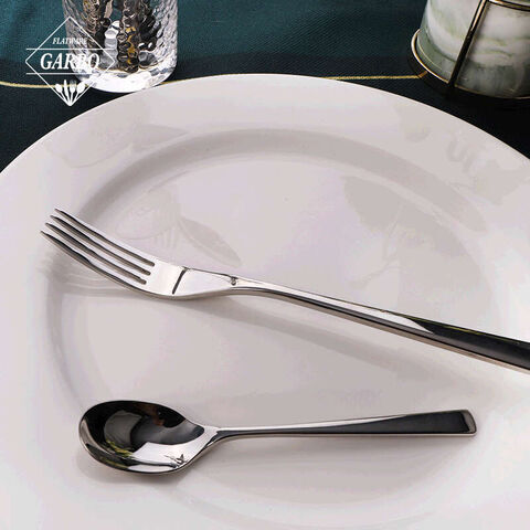 Hot Selling Simple Design Eco-friendly Stainless Steel Tableware Customized Cutlery Set