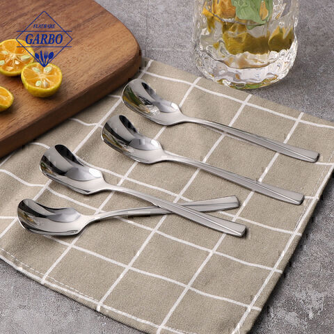 Stainless Steel Small Tea Spoons for Dessert in Home&Coffee Shop